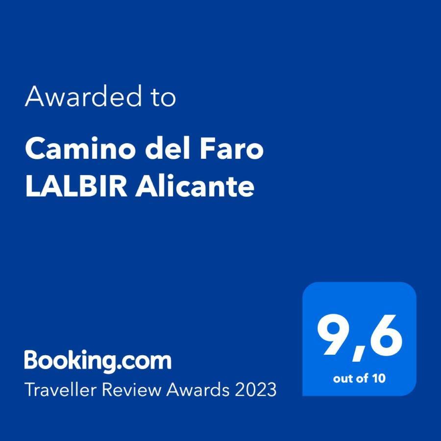 Camino Del Faro Lalbir Alicante El Albir Εξωτερικό φωτογραφία